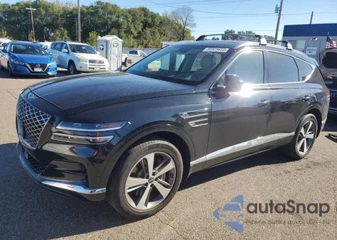 2022 Genesis Gv80 Base из США, поврежденный, VIN KMUHCESC2NU077870